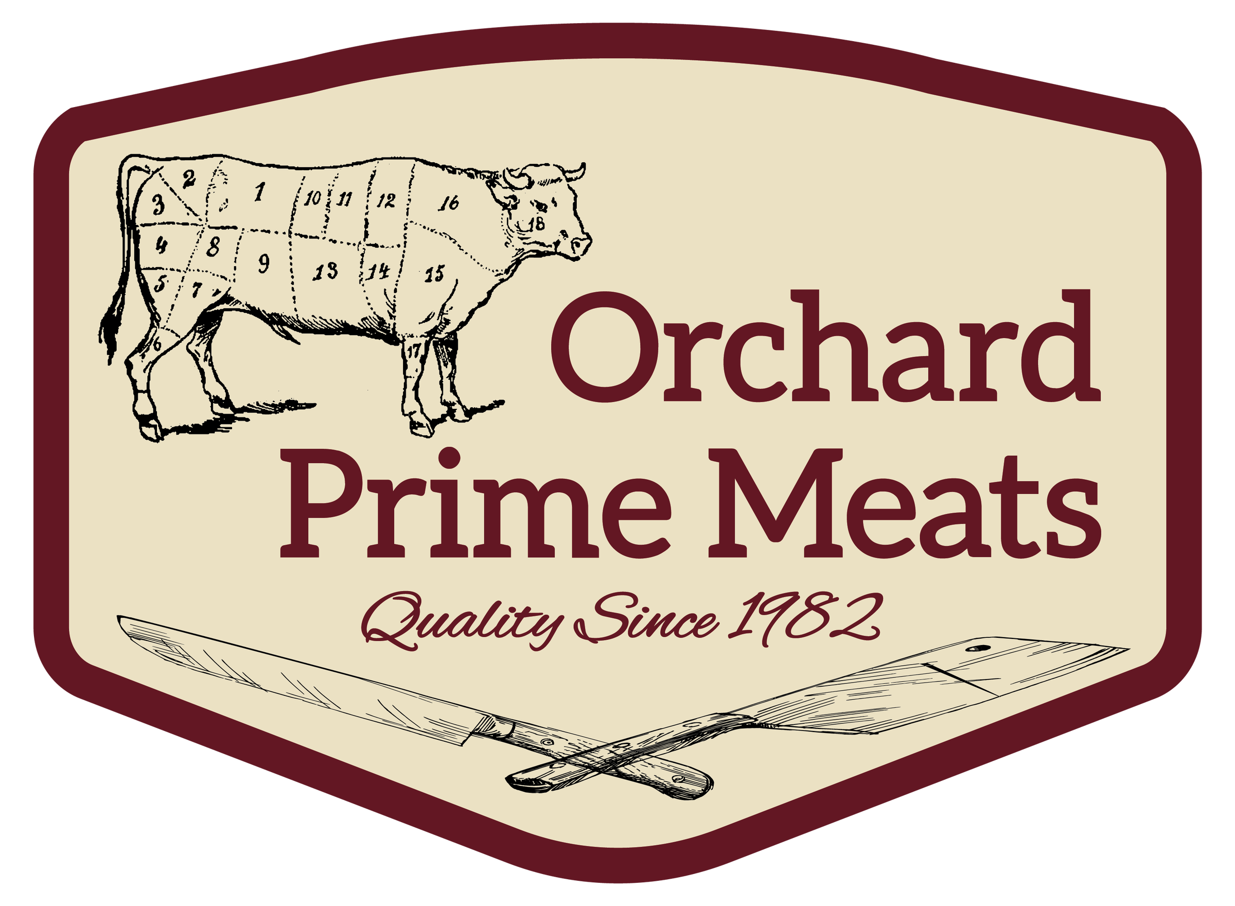 Orchard Prime Meats of Cary logo